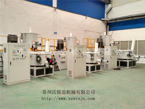 PVC混料機促進商品市場健康發(fā)展